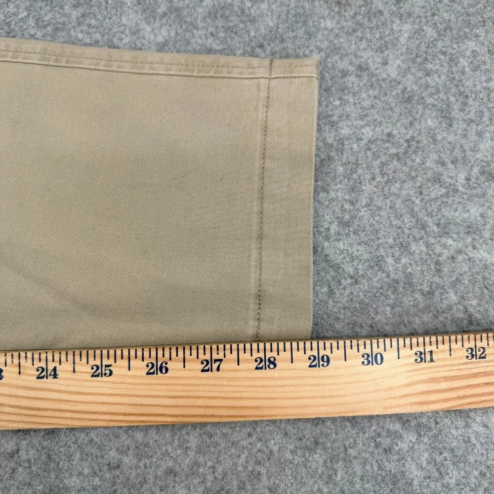 Levis Jeans Men XX Chino Pants Standard Taper Fit Stretch Tan 38x30 actual 40x29
